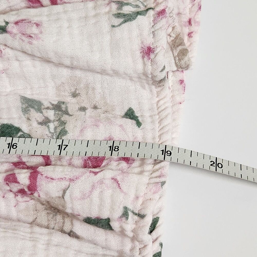 Juicy Couture Pink Rose Floral Cotton Gauze Tiered Dress Girls 3T Cottagecore - Picture 10 of 10